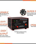 Beefy 12 Amp Linear Regulated Benchtop Power Supply With 12V DC Output for Home Lab, showcasing features and design.