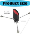 Reflector Telescope Secondary Frame With Polypropylene Base And Brass Fasteners For Secure Mounting In Newtonian Setups.