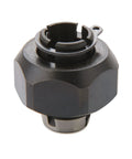 Half Inch Router Collet Replacement For Half Inch Shank Bits With Auto Release Design To Prevent Bit Sticking And Runout, close-up