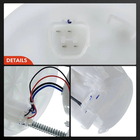 Close-up view of Electric Fuel Pump Module Assembly With Sending Unit OEM Grade Plug And Play Replacement for specific Ford models