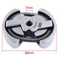 3/8-6T Spur Sprocket Drum Clutch Assembly Kit For Husqvarna 120 136 141 235 235E 240 236 Jonsered 2035 2036 2040 2041 Partner 350 351 Chainsaws Replacement Parts 530047061 530014949 Heavy Duty Durable