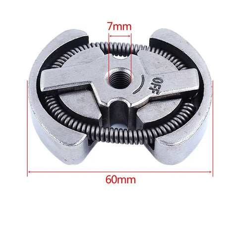 3/8-6T Spur Sprocket Drum Clutch Assembly Kit For Husqvarna 120 136 141 235 235E 240 236 Jonsered 2035 2036 2040 2041 Partner 350 351 Chainsaws Replacement Parts 530047061 530014949 Heavy Duty Durable