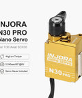 Beefed Up High Torque Brass N30 PRO Nano Servo With Saver For 1/30 Axial SCX30 RC Crawlers, Faster Response And Stronger Torque