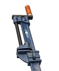 Heavy Duty I Bar Clamp Four Foot Length With Throat One And Thirteen Sixteenths Inches And Clamp Face One And Seven Eighths Inches Six Thousand Lbs Clamping Force Rapid Acting No Slip Clutches For Everyday Woodworking And Fabrication Workhorse steel bar clamp