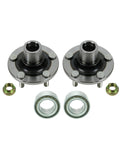 Front Wheel Bearing And Hub Kit For Subaru Cars 2003 To 2006 Baja, 1999 To 2008 Forester, 1993 To 2007 Impreza, two bearings and hubs
