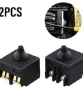 Push Button Switch Replacement Kit For 100mm 4 Inch Angle Grinders And Polishers Durable Plastic And Metal Construction
