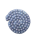 Heavy Duty T8F 8mm Drive Chain 74 Links For Razor Electric Dirt Quad 500 and 4 Wheelers coiled for display