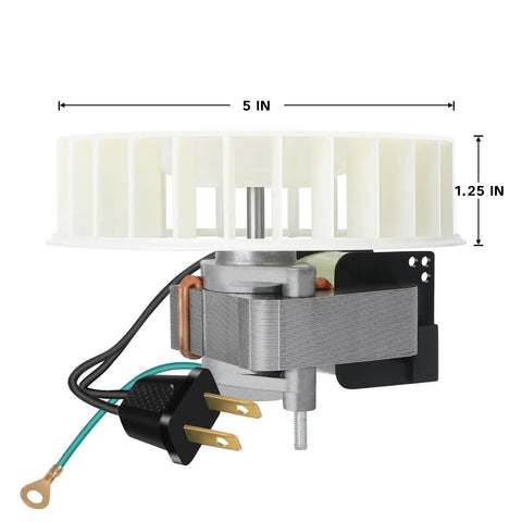 Bathroom Exhaust Fan Motor Replacement Kit With Blower Wheel For Models 665P 665RP 665RSP 605P 605RP 668P