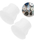 100 Pcs Plastic Hole Plugs White Screw Cap Covers For Cabinets Shelves And Furniture Quick Fix Dust Protection And Reno Boost For Home Office Decor Now
