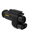Nacs To Ccs1 Electric Vehicle Charging Adapter Drops Straight On Tesla Networks For Hella Fast Power Up To Five Hundred Amps, heavy duty black design.