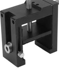 Professional Cabinet Face Frame Clamps Equipped With Exact Drill Guides For Dead Nuts Accurate Fitting and Heavy Duty Rubber Pads close-up view