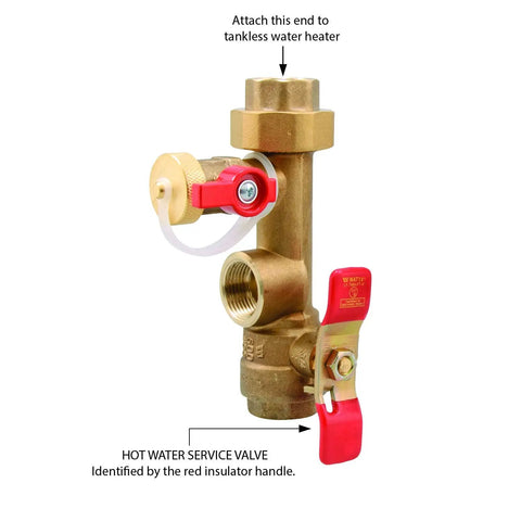 Tankless Water Heater Service Valve Kit For Easy Install And No Fuss Maintenance Durable Valve Set For Quick Access