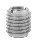 Knife Threaded Stainless Wood Insert 0.5 Inch Long 0.625 Inch Outer Diameter Built For Heavy Duty 1/4-20 Internal Threads 18-8 Stainless Steel