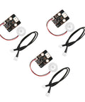 3Pcs Humidifier Module Kit With Spray Atomization Plate And Circuit Board For Ultrasonic DIY Projects 5V Piezoelectric Atomizer Module For Fine Mist Spray And Incubation Experiments, three modules with cables