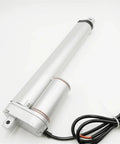 Heavy Duty Electric Linear Actuator 12V 24V DC Motor With 650 Mm Stroke, aluminum body with cables for robotics and automation.