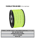 Premium Hybrid Air Hose One Quarter Inch By 250 Feet Bulk Plastic Spool Heavy Duty Workhorse Lightweight Kink Resistant ZillaGreen