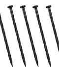 Set of 60 Pcs Landscape Edging Stakes 8 Inch Garden Spikes with reinforced heads, Durable Nylon Ground Anchors for Path Borders