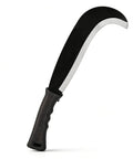Compact 13.5 Inch Machete Sickle Tool with curved blade and ergonomic grip for weeding, vine cutting, pruning, and farm use.
