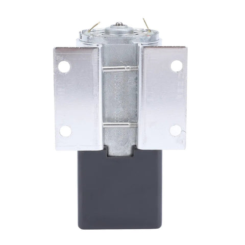 Brushless 12V DC Vacuum Pump Delivers Knockout Suction At 5 Liters Per Minute, compact motor with aluminum casing for automotive use.