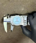 iGAGING 0-12" / 0-300mm Electronic Digital Caliper Full Color LCD Display with Real Time Dial Movement, IP67 Protective Rating, measuring 0.6000 in.