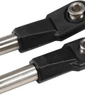 Close-up of Stainless Steel 5mm Link Rods Set With M4 Rod Ends For 1X10 RC Crawler 275mm Wheelbase 4 Link Suspension Chassis Upgrade