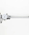 0-6 Inch Four Way Dial Caliper With Shock Proof Imperial Carbon Steel Housing on white background