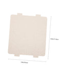 Single sheet of 10 Pcs Microwave Waveguide Cover Mica Insulation Sheets Replacement Parts For Ovens Heat Resistant
