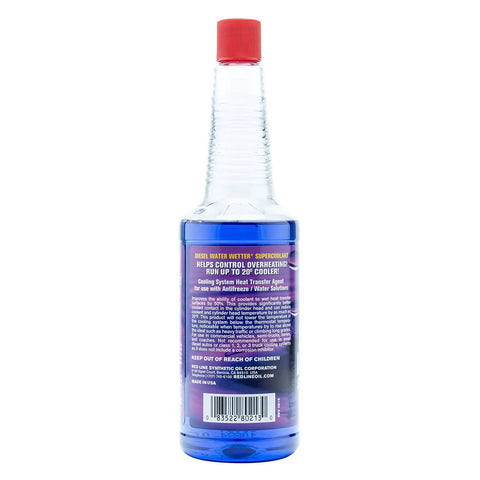 Premium Diesel Coolant Booster For Heavy Duty Haulers Boosts Heat Transfer And Crushes Engine Overheating Gripes Keep Your Rig Running Smooth 15 Oz Bottles 12 Pack Cummins Duramax Compatible, bottle with red cap.