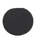 Black textured rubber pad for stability, designed to enhance the Desk Clamp Power Strip Eight In One Charging Station.