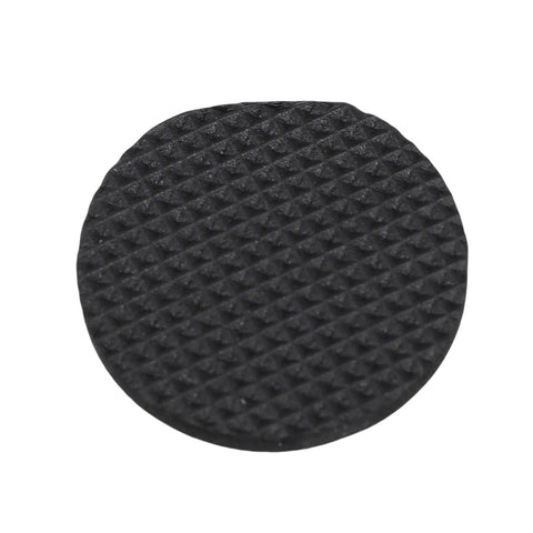 Black textured rubber pad for stability, designed to enhance the Desk Clamp Power Strip Eight In One Charging Station.
