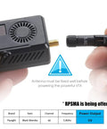 Black Mamba 5.8GHz FPV Transmitter VTX 40 Channel for GoPro and FPV Drones with RPSMA Antenna Connector and 5V Output