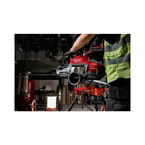 M18 Fuel Deep Cut Band Saw With Powerstate Brushless Motor Delivers 550 SFPM For Heavy Duty Metal Cutting Lightweight Design