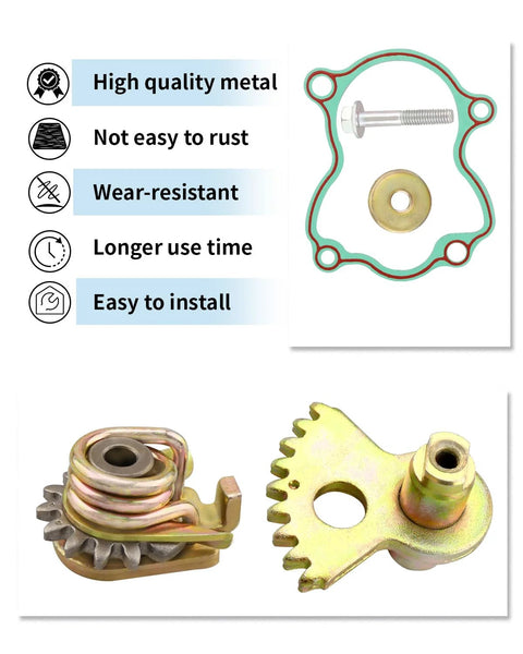 ANODZU gearshift fan gear set with gasket, bolt, washer; includes two gears