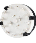 Bottom view of 2 Pole 6 Position Rotary Switch Band Selector 1 Deck 14 Pin 9mm Mounting Hole 6mm Shaft Ideal For Radio TV And Industrial Control Panels