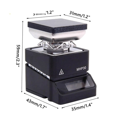 Pocketable Mini Soldering Hot Plate And SMD Preheater Detachable Controller Fast Heat To 300 C In About 150 Seconds Works Like A Charm
