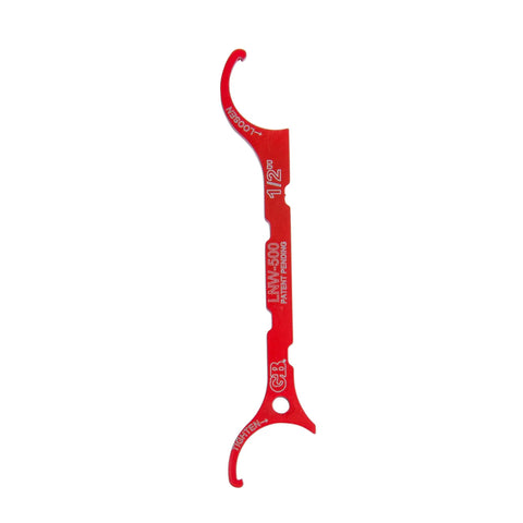 Locknut Wrench Set 3 Piece Assorted Color Coded Handles For Tight Spaces UL Locknut Compatibility Easy Identification And Use No Fuss Thin Design For Quick Maneuvering And Simple Tighten And Loosen Ends