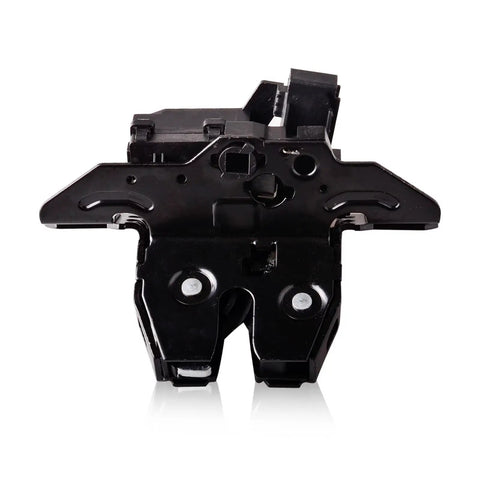 Heavy Duty Liftgate Latch Trunk Lock Actuator Plug And Play Boss Grade Replacement Swaps Direct For Buick Encore Chevy Bolt Sonic Suburban Tahoe Trax GMC Yukon 2012-2020 No Sweat Fix close-up of actuator