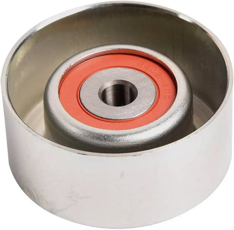 Premium Car Drive Belt Idler Pulley For Toyota Rebuild Kit featuring a smooth metal casing and durable sealed bearing, ensures smooth engine operation.