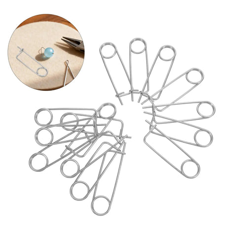 20 Pack Stainless Steel Spring Cotter Pins With Quick Lock For Industrial Machinery And Aerospace Plus Lawn Hitch And Farm Equipment Heavy Duty Safety Fasteners That Hold Tight arranged in a circular pattern.