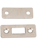 10 Pack Cabinet Door Magnetic Catch Set Stainless Steel And Cold Rolled Steel Heavy-Duty Magnetic Seal parts close-up