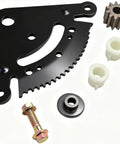 Lawn Mower Steering Sector Gear Kit Swap In With Sector Plate GX21924BLE And Pinion Gears GX20053 GX20054 GX21994 For Tractors