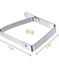 Heavy Duty Outdoor Tablecloth Clips Set Flexible Stainless Steel Picnic Table Clip Holders For Tables Up To Two Inches Thick