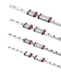Premium Miniature Linear Rail Guide Carriage Kit With MGN9 MGN12 H Options In Lengths From 100mm To 800mm For Smooth CNC And 3D Printer Builds That Slap., aluminum linear rail carriage kit with red bearings for CNC and 3D printer motion