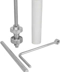 131970 Bearing Driver Installation and Removal Kit for Washer Tub Seals with metal driver, PVC guide, rod, and lever for Whirlpool/Kenmore