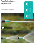 Rotary Gun Head Regulating Water Saving Type with multiple spray options for efficient watering tasks.