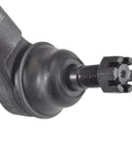 Front Tie Rod Ends Kit 6pc All In One Replacement With Inner And Outer Ends Rack And Pinion Boots Grease Fittings And Pins For Chevy Traverse GMC Acadia Saturn Outlook Buick Enclave, close-up outer tie rod end