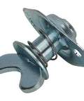 Self Ejecting Quarter Turn Fasteners With 0.700 Inch Grip Pack Of 10 For Thick Materials No Tool Quick Release And Refasten close-up