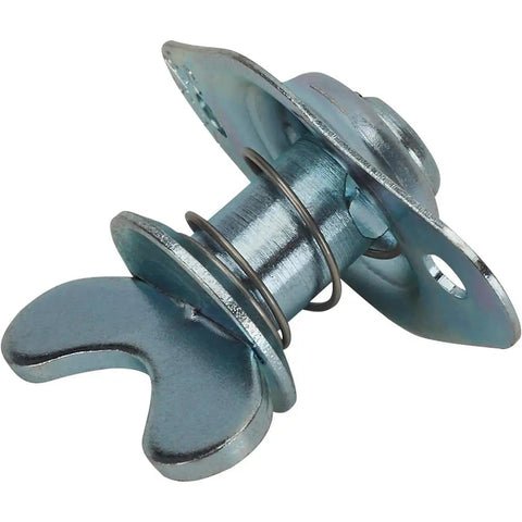 Self Ejecting Quarter Turn Fasteners With 0.700 Inch Grip Pack Of 10 For Thick Materials No Tool Quick Release And Refasten close-up