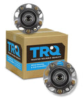 Rear Wheel Bearing And Hub Assembly Set 2 Piece Direct Fit DIY Friendly For 2008 To 2012 Honda Accord And 2009 To 2014 Acura TSX