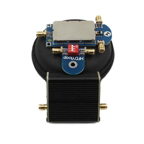 Active Loop Antenna For Shortwave Radio 50 KHz To 500 MHz With Improved Low Noise Amplifier Magnetic Loop Receiver components